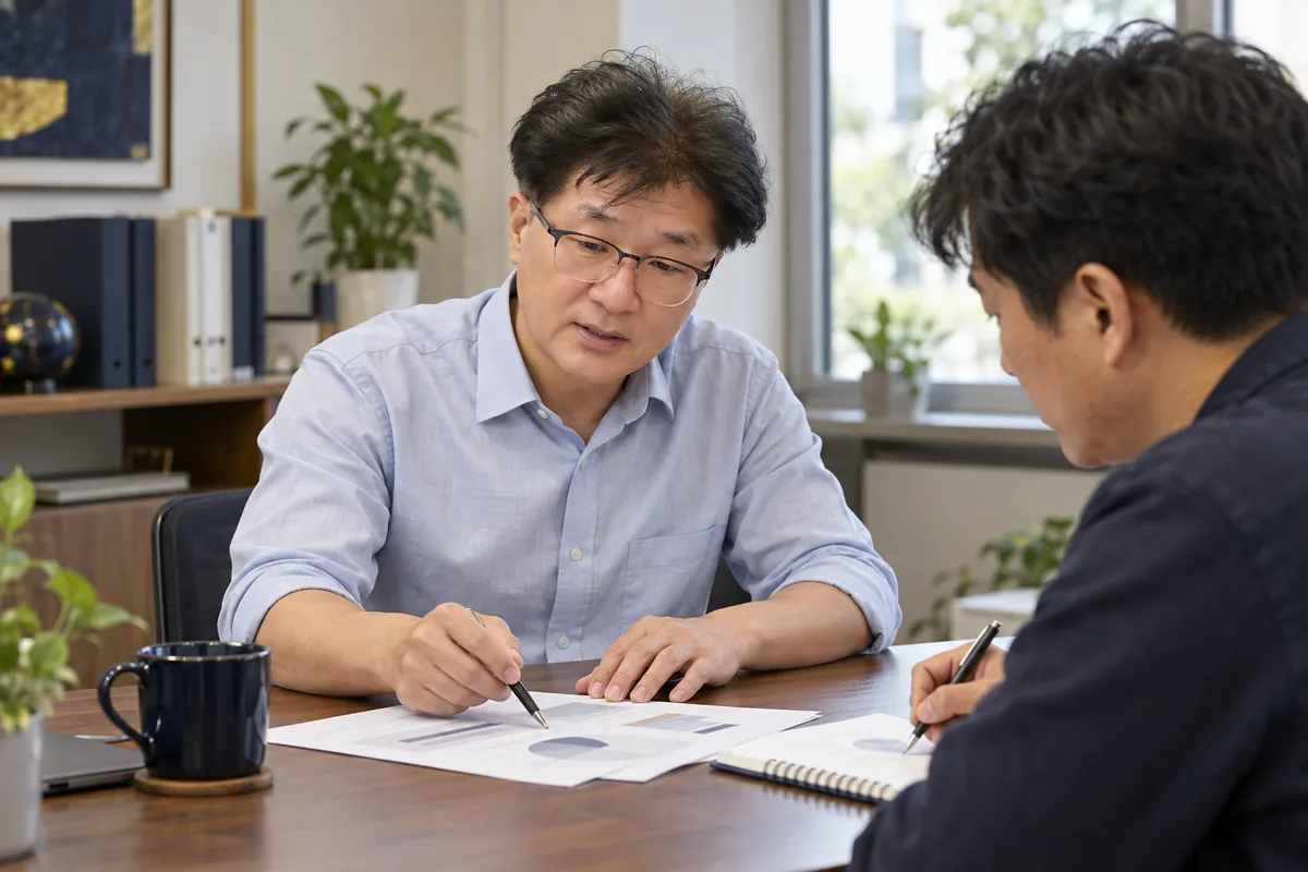 중소기업 대표와 1:1 상담